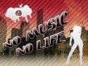 Tapeta no music no life