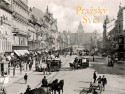 Tapeta Praha 1900  Vclavsk nm.